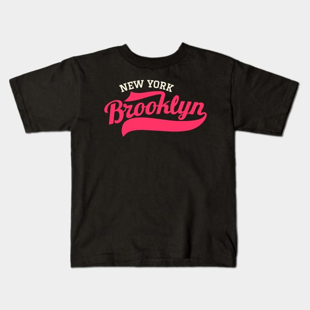 Brooklyn heights, Williamsburg, dumbo, dyker heights, Bay ridge, sunset park, crown heights Kids T-Shirt by Boogosh